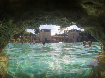 Mediterranean Mansion Outdoor Pool