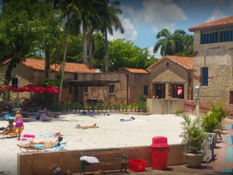 Mediterranean Mansion Outdoor Pool