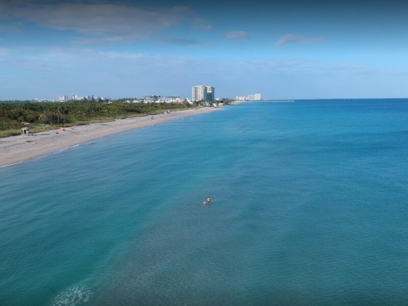 Non Developed Secluded Public Beach