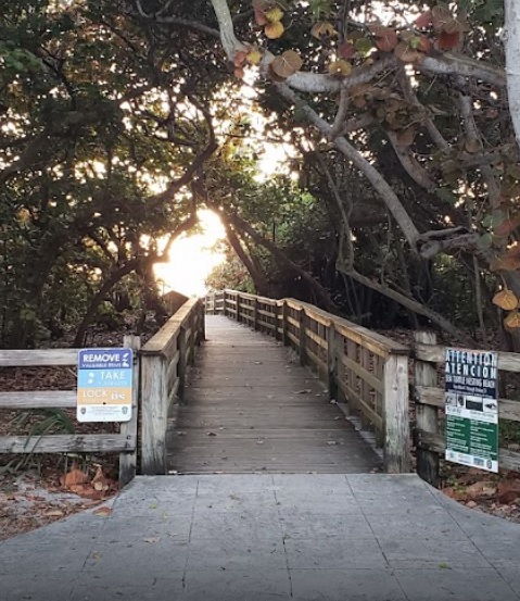 Non Developed Secluded Public Beach