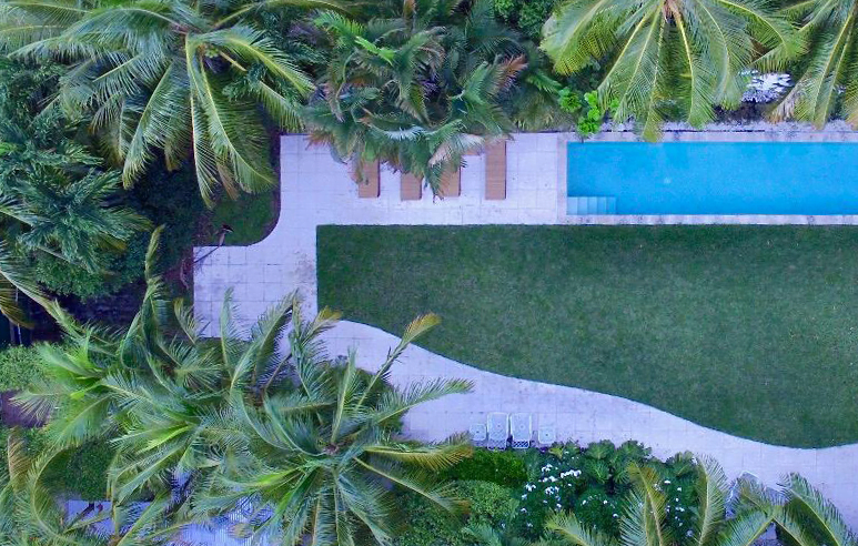 Artistic Miami Event Space with pool