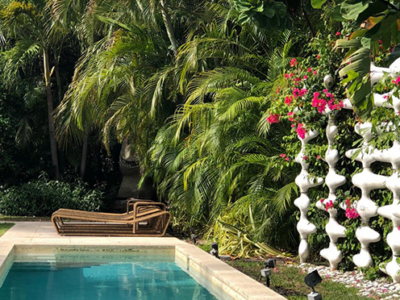 Artistic Miami Event Space with pool