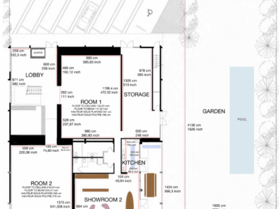 Artistic Miami Event Space with pool