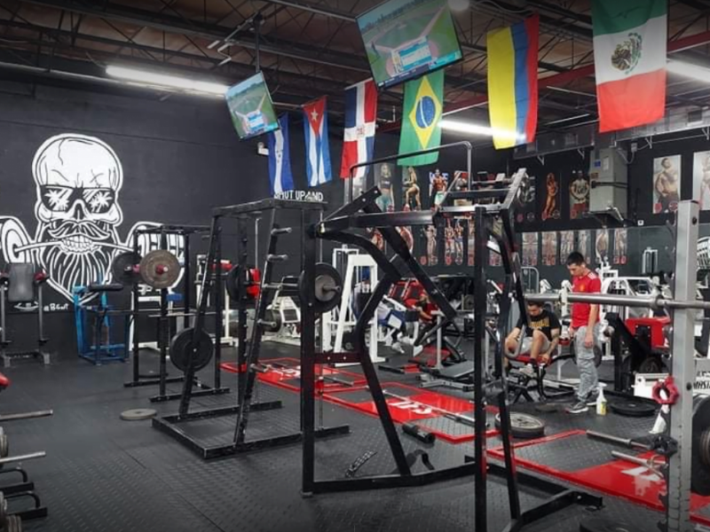 Hardcore Miami Competition Gym with Stage