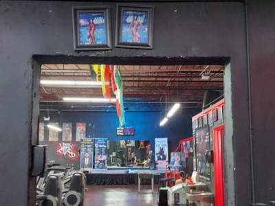 Hardcore Miami Competition Gym with Stage