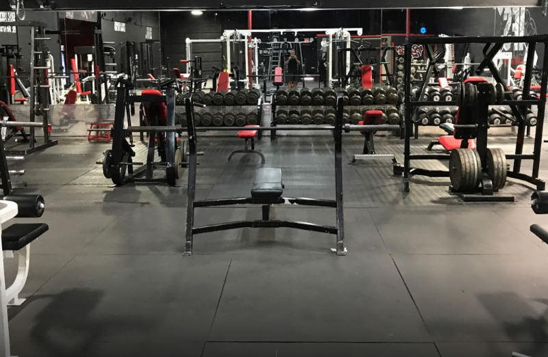 Hardcore Miami Competition Gym with Stage