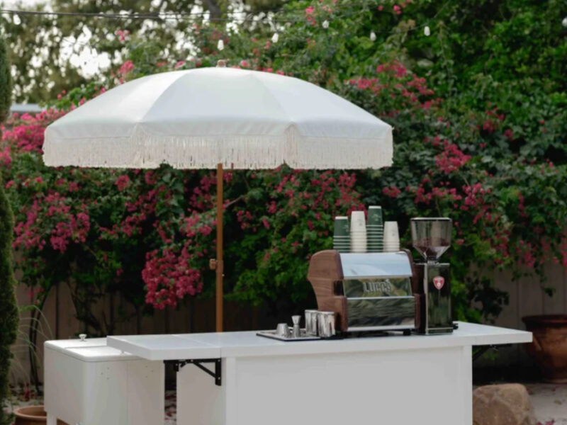 Belmont House Coffee Cart